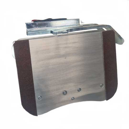 Slide stripe pair, FirmGlide 2,5mm, Brown
