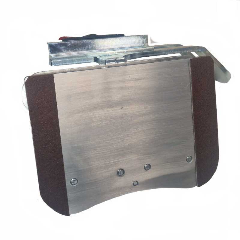 Slide stripe pair, FirmGlide 2,5mm, Brown