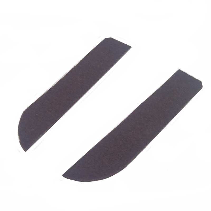 Slide stripe pair, FirmGlide 2,5mm, Brown