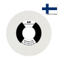Hiomalaikka 150x8x38-A60 P40 Twin