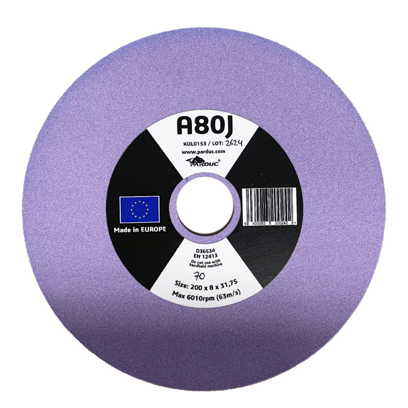 Hiomalaikka 200x8x31,75-A80J Blackstone ja Blademaster yhteensopiva