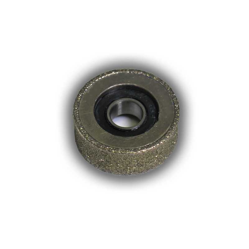 Aftermarket spinner wheel for skate sharpeners
