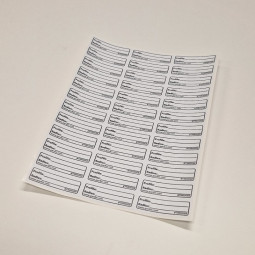 Parduc® sharpening sticker 17x49mm sheet (26pcs)